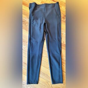 Super sleek Athleta dress pants, dark green-gray color. Size 12.